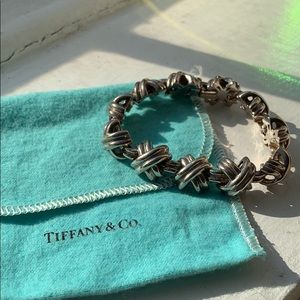 Rare Vintage Tiffany & Co. Signature X Bracelet